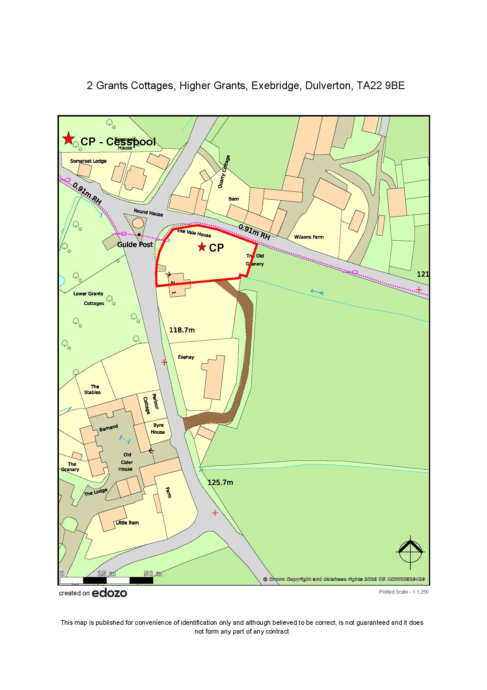 Lot: 147 - THREE-BEDROOM COTTAGE SITUATED WITHIN HIGHER GRANTS FARM - Proposed Sale Plan